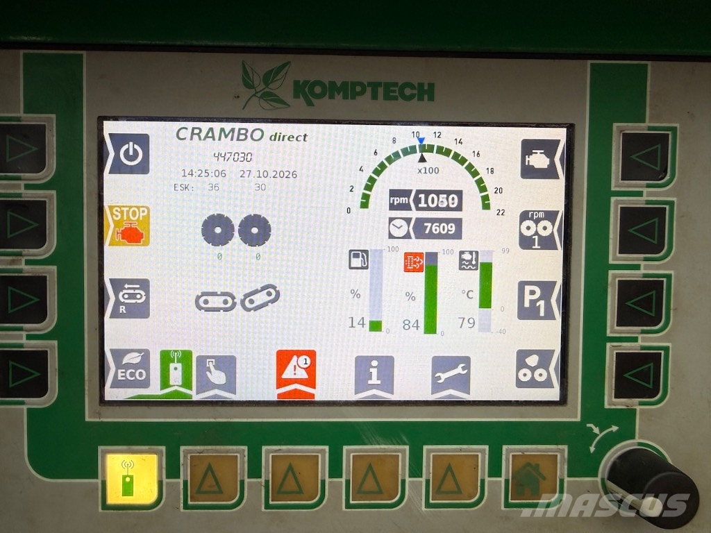 Komptech Crambo 5200 EC Direct - 5000 - 6000 廃棄物シュレッダー