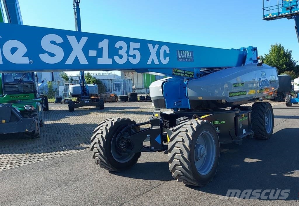Genie SX 135 XC, like NEW,43m telescopic boom lift , 40m رافعات سلة تلسكوبية