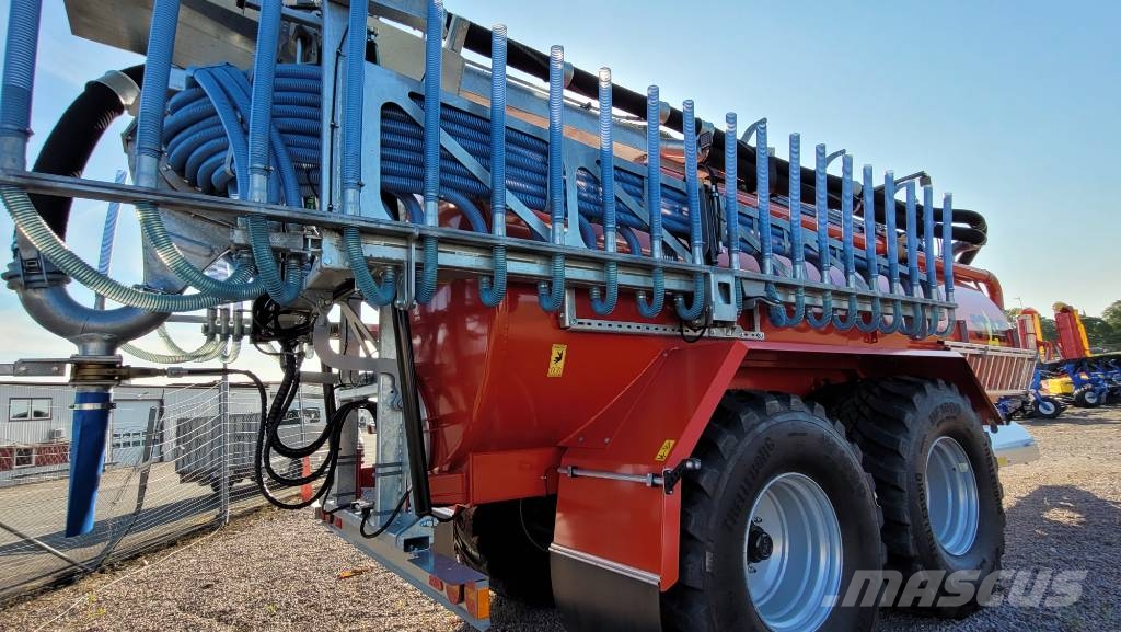 Star 18 gödseltunna med 12m ramp Cisterne za gnojnico