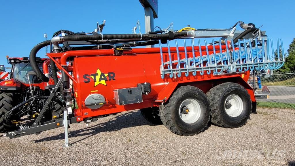Star 18 gödseltunna med 12m ramp Cisterne za gnojnico