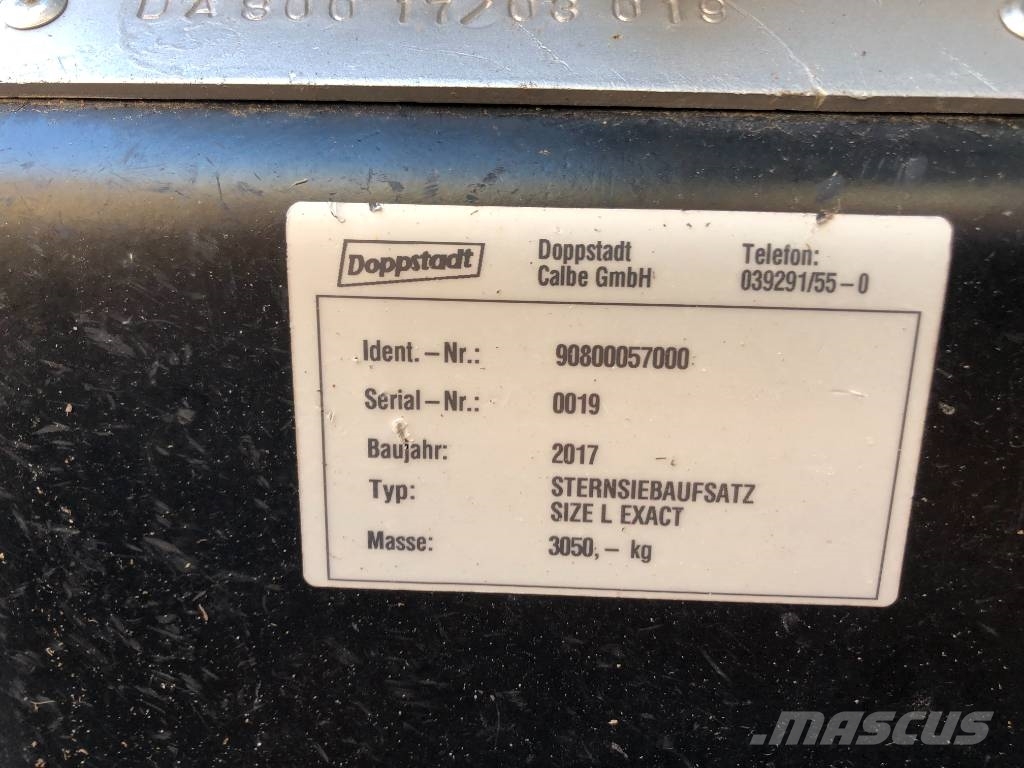 Doppstadt HS 800 Selector , przesiewacz gwiazdkowy , 2017rok Elekler