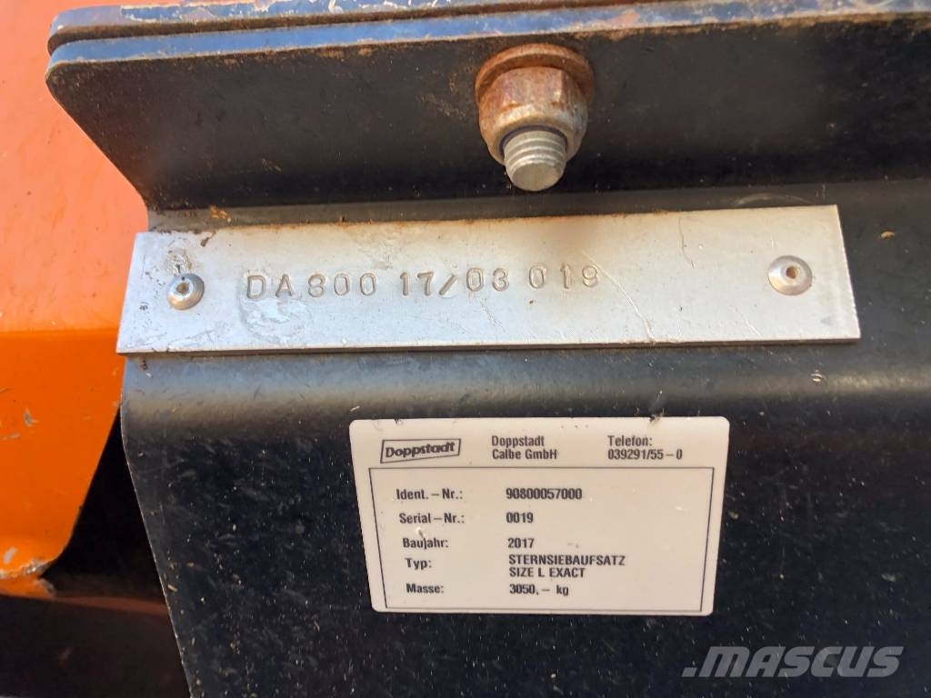 Doppstadt HS 800 Selector , przesiewacz gwiazdkowy , 2017rok Elekler