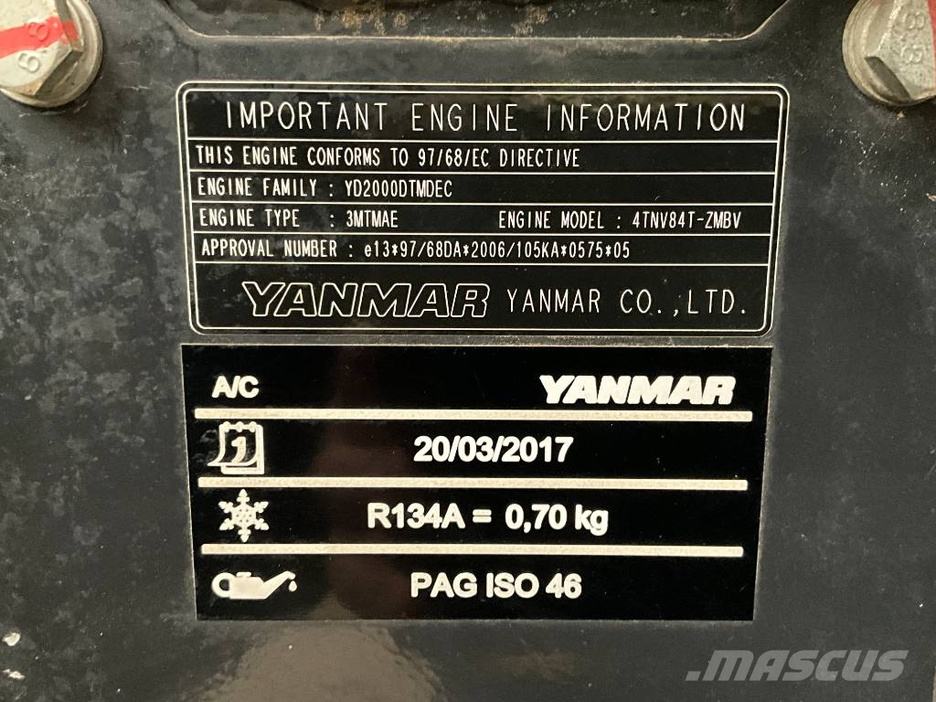Yanmar Vio 57-6 A Mini ekskavatori < 7 t