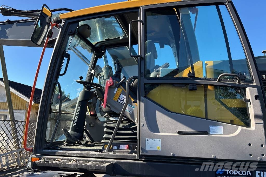 Volvo EWR 150 E Ekskavatori uz riteņiem