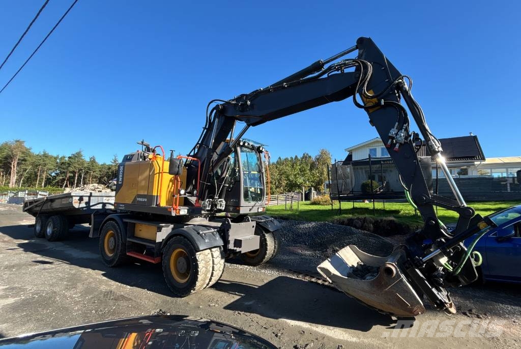 Volvo EWR 150 E Ekskavatori uz riteņiem
