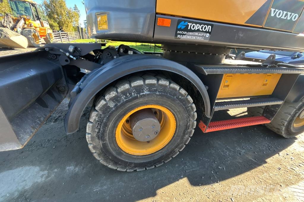 Volvo EWR 150 E Ekskavatori uz riteņiem