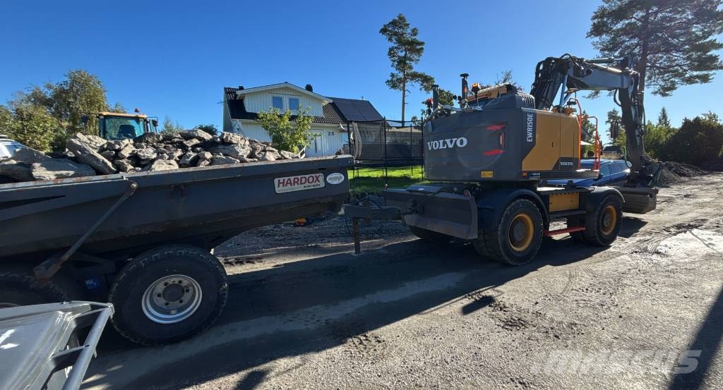 Volvo EWR 150 E Ekskavatori uz riteņiem