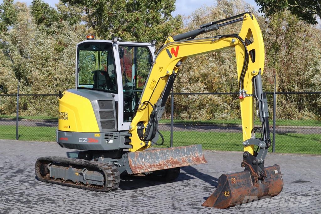 Wacker Neuson EZ36 | VDS | 3X BUCKET | LOW HOURS! | QUICK COUPLE Mini excavators < 7t (Mini diggers)