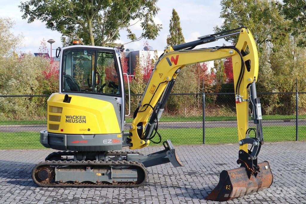 Wacker Neuson EZ36 | VDS | 3X BUCKET | LOW HOURS! | QUICK COUPLE Mini excavators < 7t (Mini diggers)