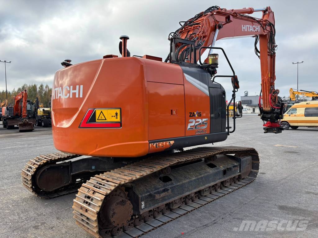 Hitachi ZX 225 US R LC-7 / 3D, Rototilt, Rasvari, Lämmitin Telakaivukoneet