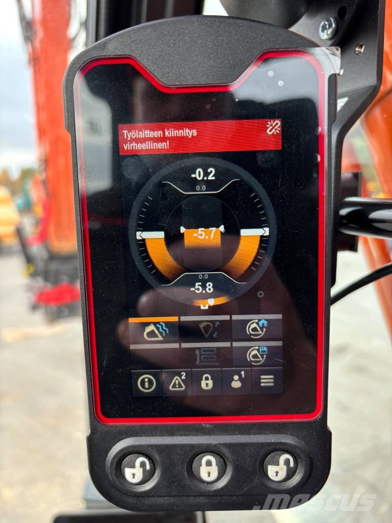 Hitachi ZX 225 US R LC-7 / 3D, Rototilt, Rasvari, Lämmitin Telakaivukoneet