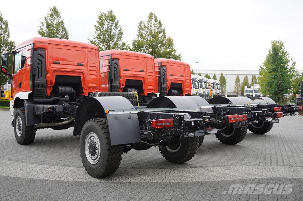 MAN TGM 18.250 4x4/ chassis 520 cm/ no mileage/3 units Nákladné vozidlá bez nadstavby