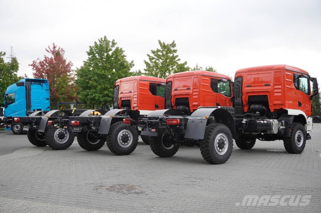 MAN TGM 18.250 4x4/ chassis 520 cm/ no mileage/3 units Nákladné vozidlá bez nadstavby
