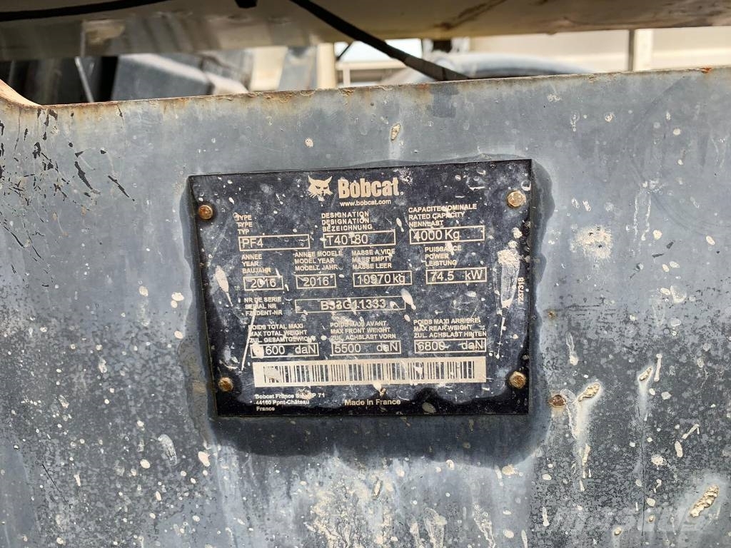 Bobcat Telehandler T40180 テレスコーピックハンドラー
