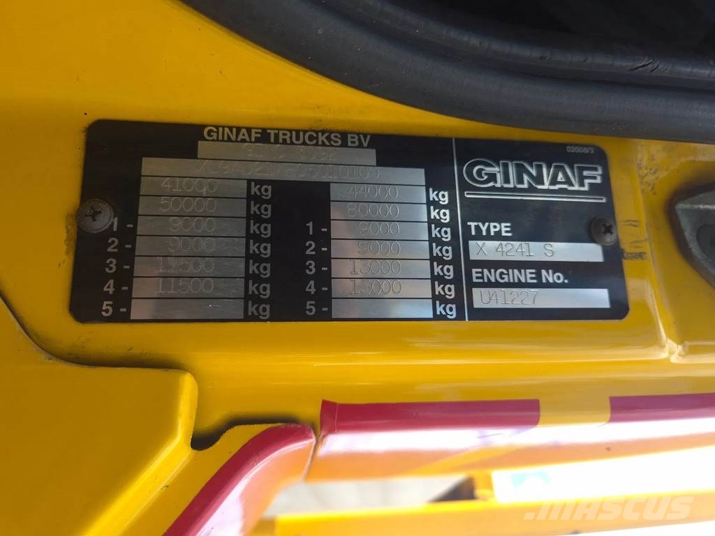 Ginaf X 4241 S Visureigiai kranai
