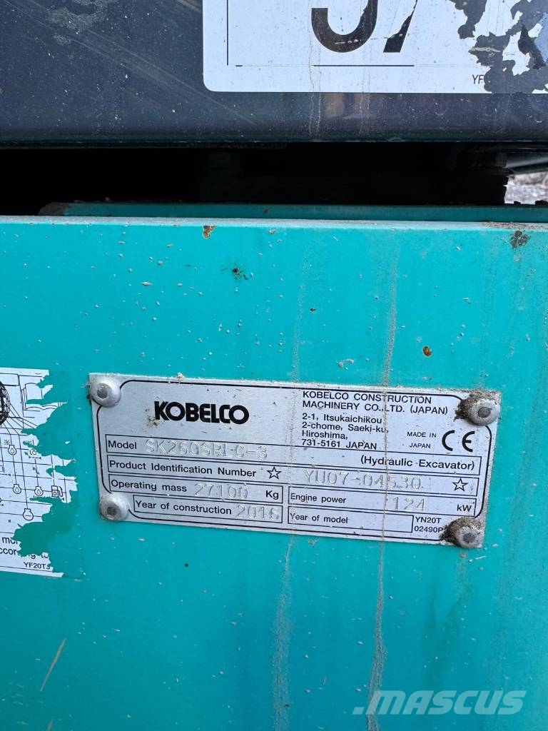 Kobelco SK 260 SR LC-3 Bageri guseničari