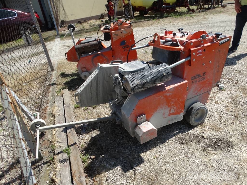  Gölz FS 250 B hézagvágó Scie à roche et béton
