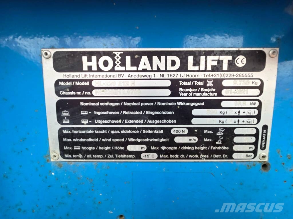 Holland Lift HL220 E12 Scissor lifts