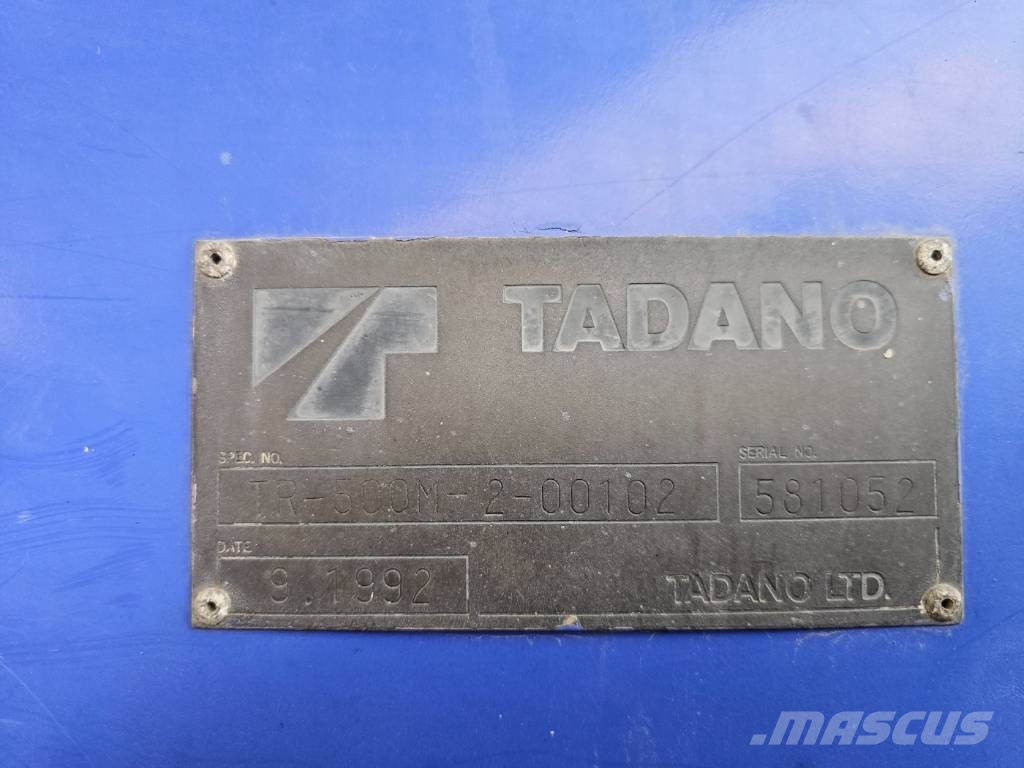 Tadano TR 500 M-2 رافعات الطرق الوعرة