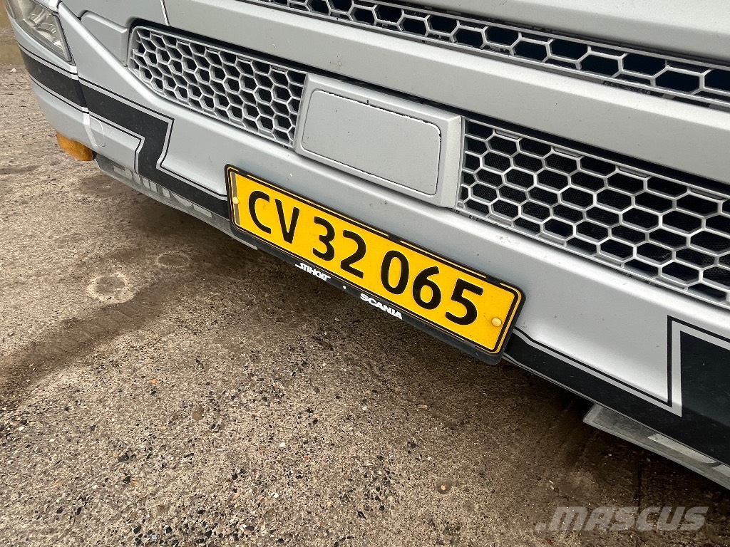 Scania R 650 A6X2 m/blokvogn Dragbilar