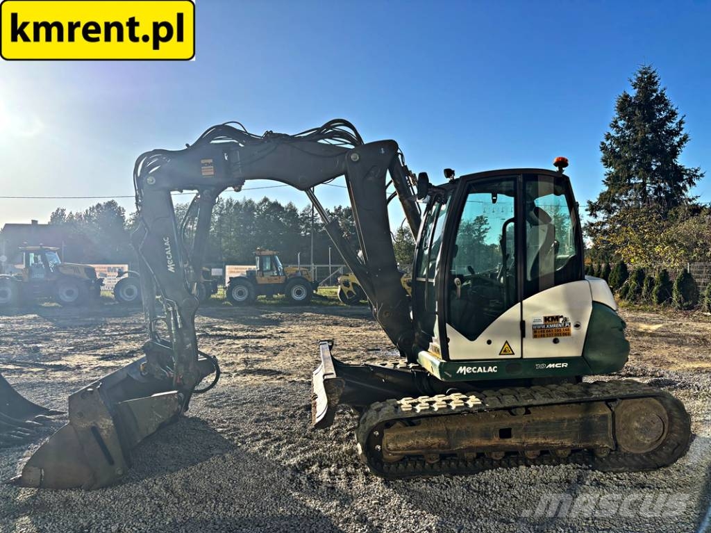 Mecalac 10 MCR MIDI-KOPARKA 2017R | Caterpillar 308 CR, 30 Midi bagri 7t – 12t