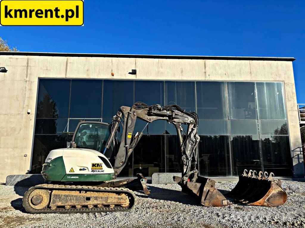 Mecalac 10 MCR MIDI-KOPARKA 2017R | Caterpillar 308 CR, 30 Midi bagri 7t – 12t