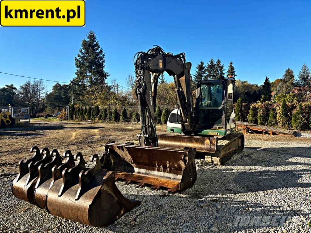 Mecalac 10 MCR MIDI-KOPARKA 2017R | Caterpillar 308 CR, 30 Midi bagri 7t – 12t