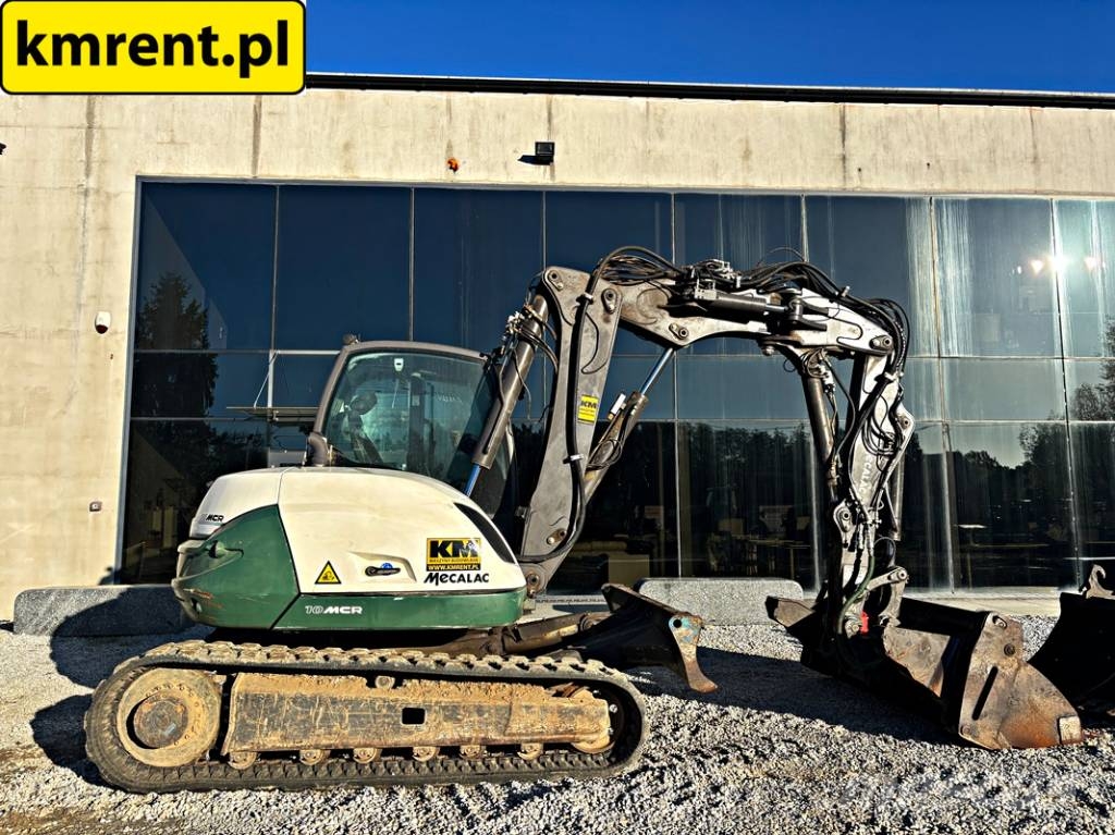 Mecalac 10 MCR MIDI-KOPARKA 2017R | Caterpillar 308 CR, 30 Midi bagri 7t – 12t