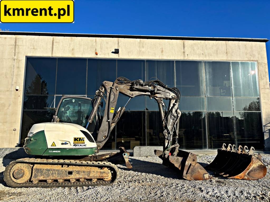 Mecalac 10 MCR MIDI-KOPARKA 2017R | Caterpillar 308 CR, 30 Midi bagri 7t – 12t
