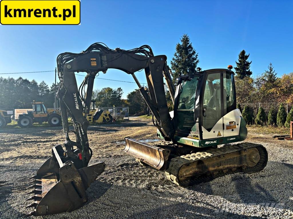 Mecalac 10 MCR MIDI-KOPARKA 2017R | Caterpillar 308 CR, 30 Midi bagri 7t – 12t