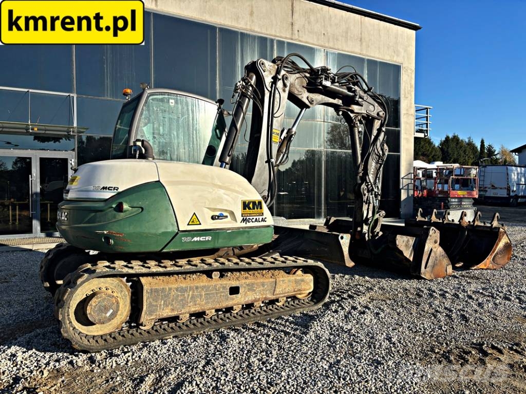 Mecalac 10 MCR MIDI-KOPARKA 2017R | Caterpillar 308 CR, 30 Midi bagri 7t – 12t