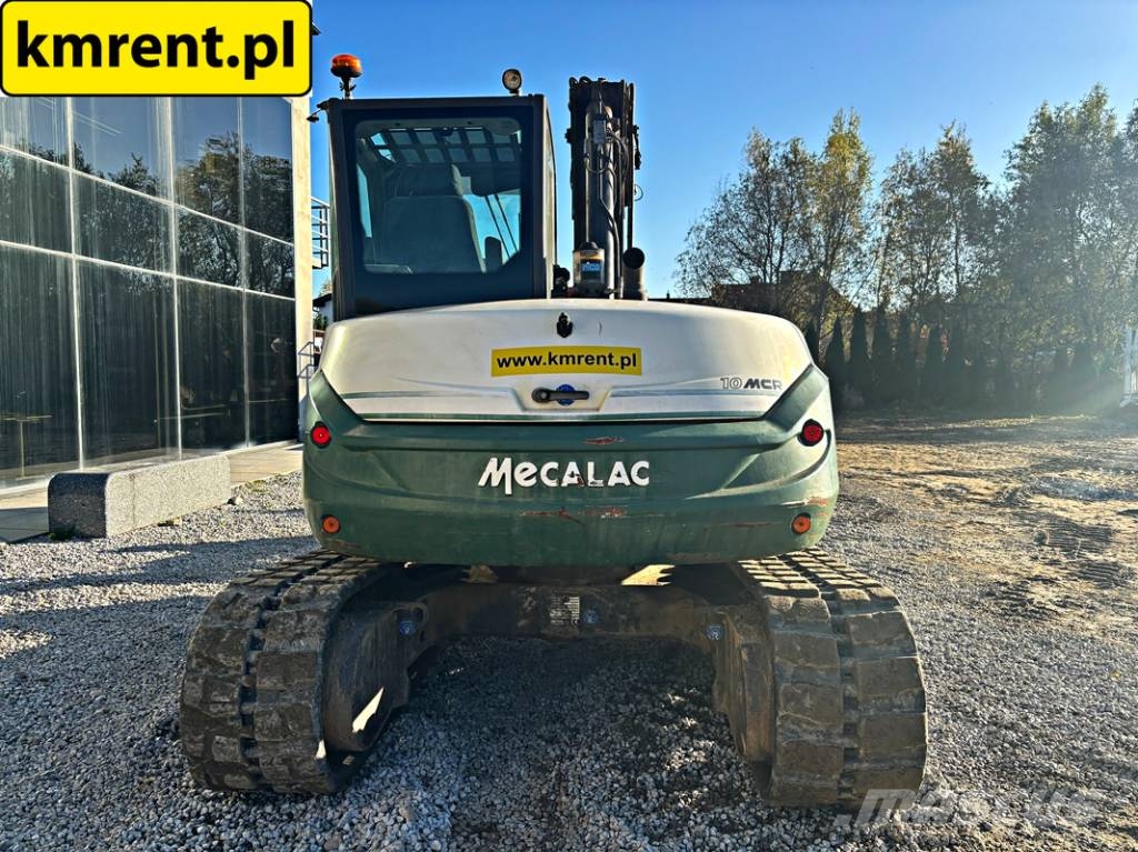 Mecalac 10 MCR MIDI-KOPARKA 2017R | Caterpillar 308 CR, 30 Midi bagri 7t – 12t