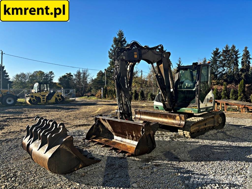 Mecalac 10 MCR MIDI-KOPARKA 2017R | Caterpillar 308 CR, 30 Midi bagri 7t – 12t