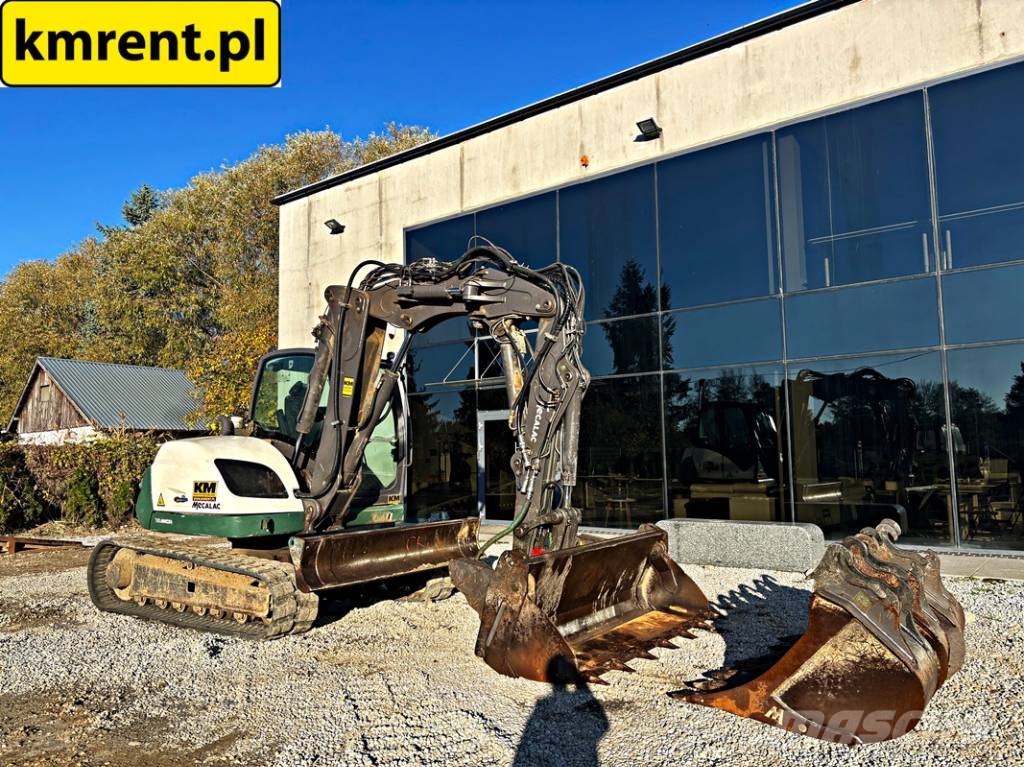 Mecalac 10 MCR MIDI-KOPARKA 2017R | Caterpillar 308 CR, 30 Midi bagri 7t – 12t
