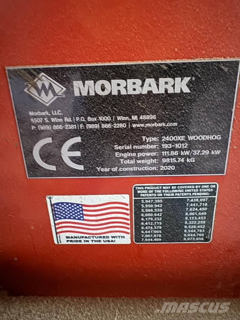 Morbark 2400XE Woodhog آلات تمزيق المخلفات