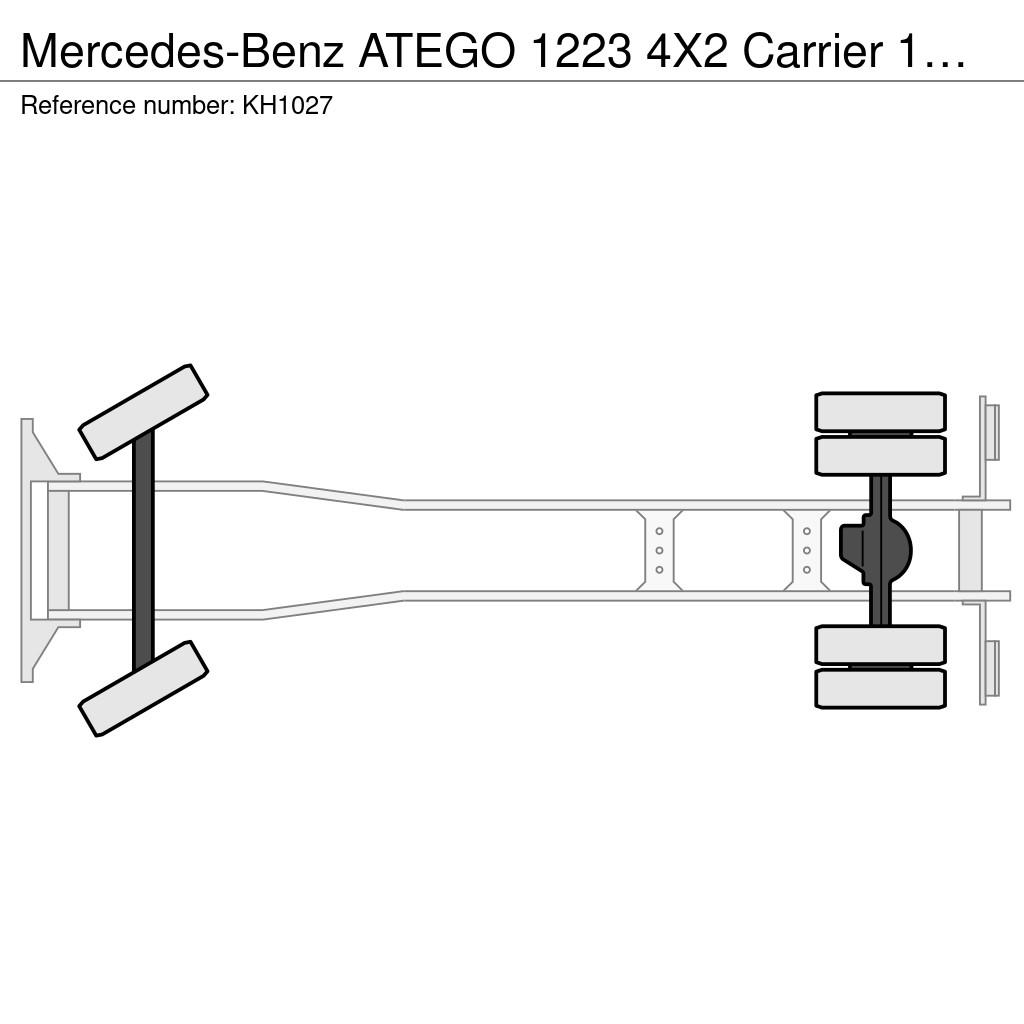 Mercedes-Benz ATEGO 1223 4X2 Carrier 142900km LIKE NEW - 1500 Koelwagens