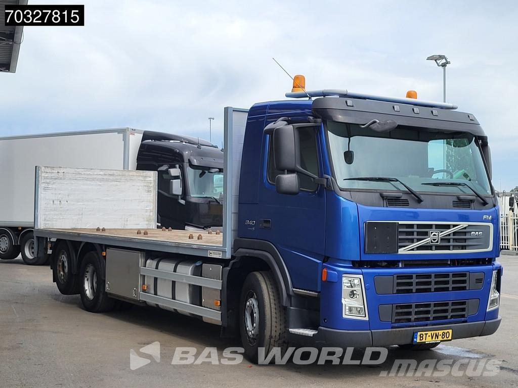 Volvo FM 340 FM 6X2 Lift+Steering Axle 7,14m Open Box Eu Camiones de cama baja