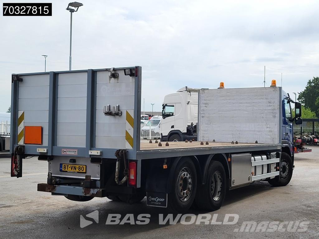 Volvo FM 340 FM 6X2 Lift+Steering Axle 7,14m Open Box Eu Camiones de cama baja