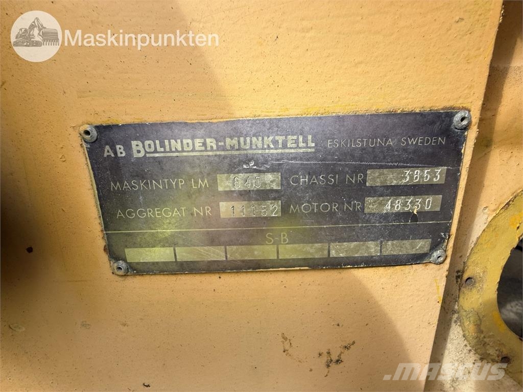 Bolinder-Munktell LM 640 Traktoriai