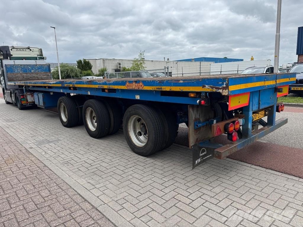 Nooteboom OVB-48-VV, 2 x Extandable, 29,30 Mtr, Power Steeri Плоскоподови / Бордови полуремаркета