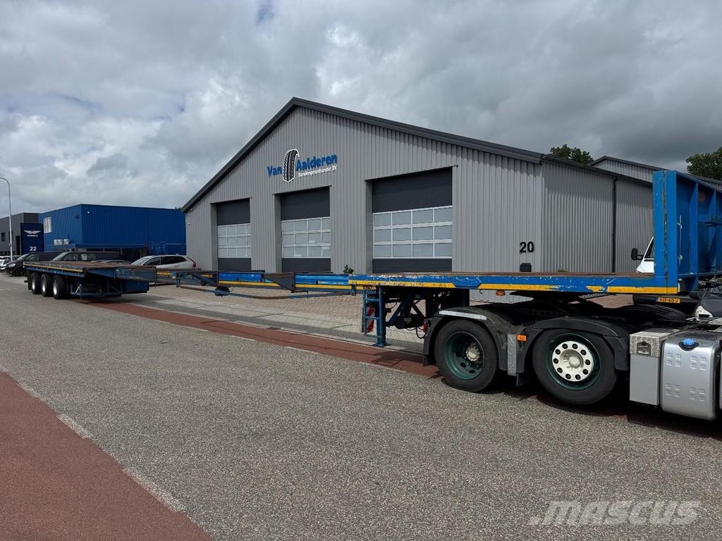 Nooteboom OVB-48-VV, 2 x Extandable, 29,30 Mtr, Power Steeri Полуприцепы-платформы/боковая разгрузка