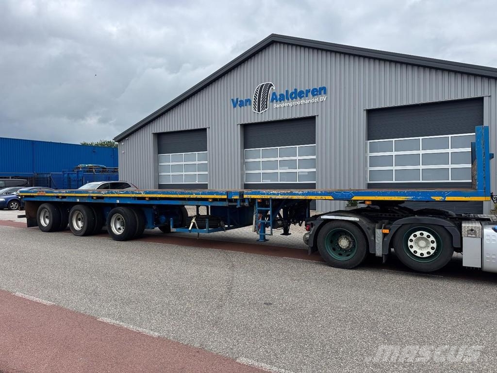 Nooteboom OVB-48-VV, 2 x Extandable, 29,30 Mtr, Power Steeri Плоскоподови / Бордови полуремаркета