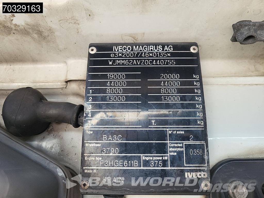 Iveco S-Way 510 4X2 Retarder Full-Air 2xTanks Alcoa's AC وحدات الجر