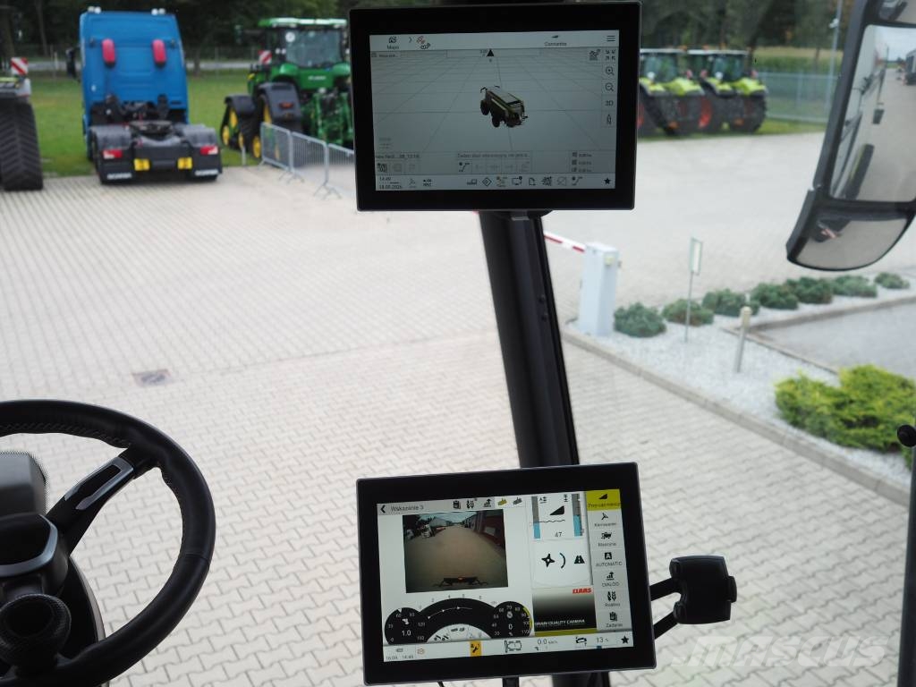 CLAAS Lexion 8600TT CEMOS GPS + V1080 حصادات