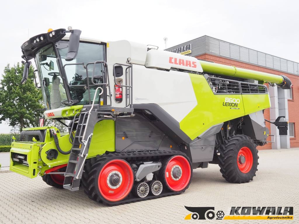 CLAAS Lexion 8600TT CEMOS GPS + V1080 حصادات
