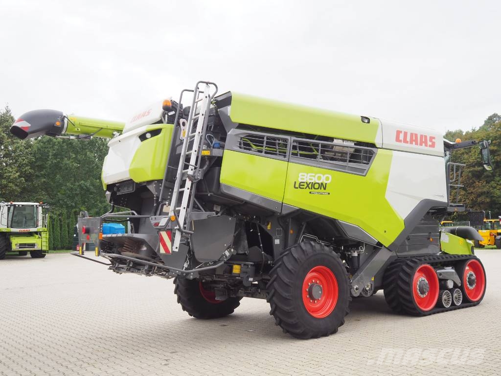 CLAAS Lexion 8600TT CEMOS GPS + V1080 حصادات