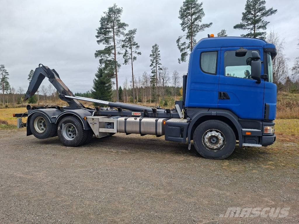 Scania R 124 G 470 Koukkulava kuorma-autot