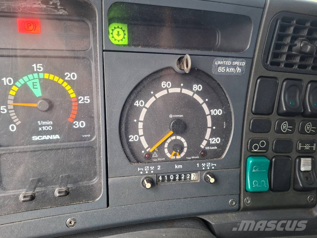 Scania R 124 G 470 Koukkulava kuorma-autot
