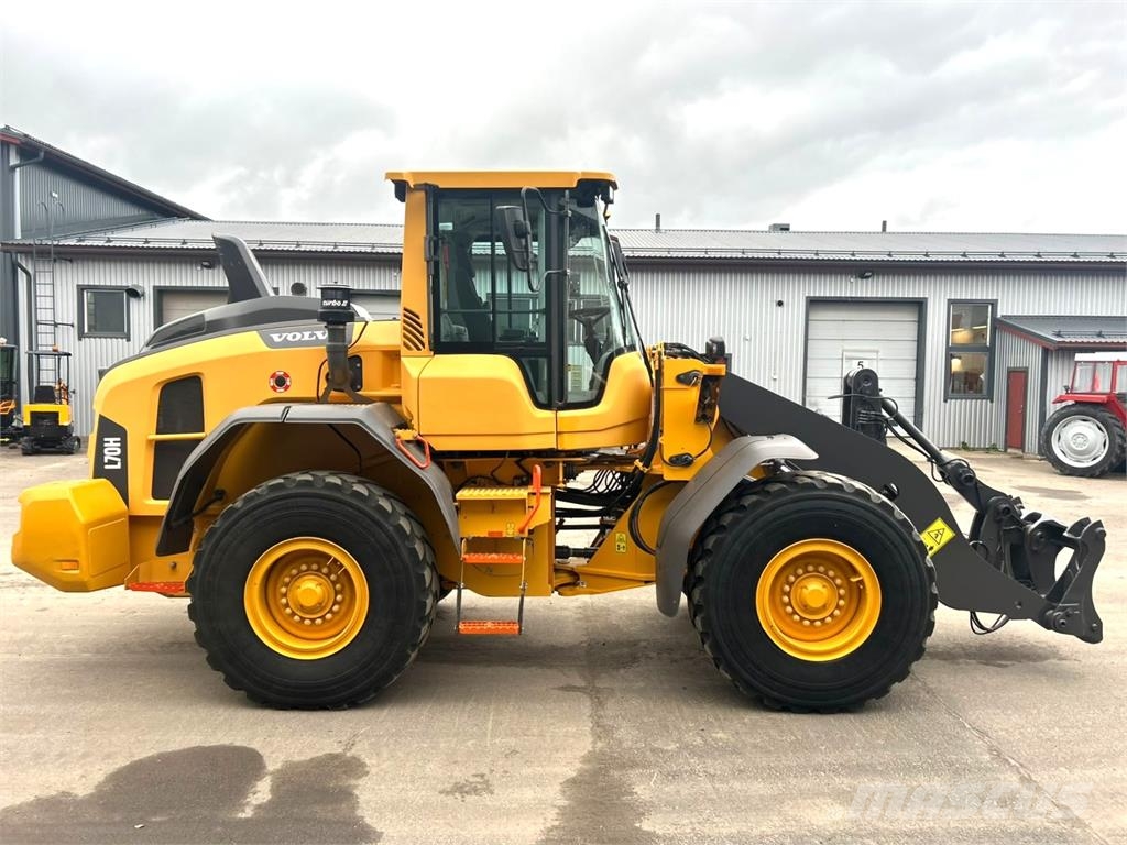 Volvo L70H LONG BOOM, STAGE 5, VÄHÄN AJETTU Cargadoras sobre ruedas
