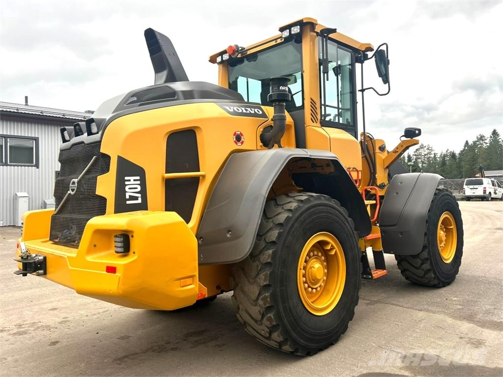 Volvo L70H LONG BOOM, STAGE 5, VÄHÄN AJETTU Cargadoras sobre ruedas